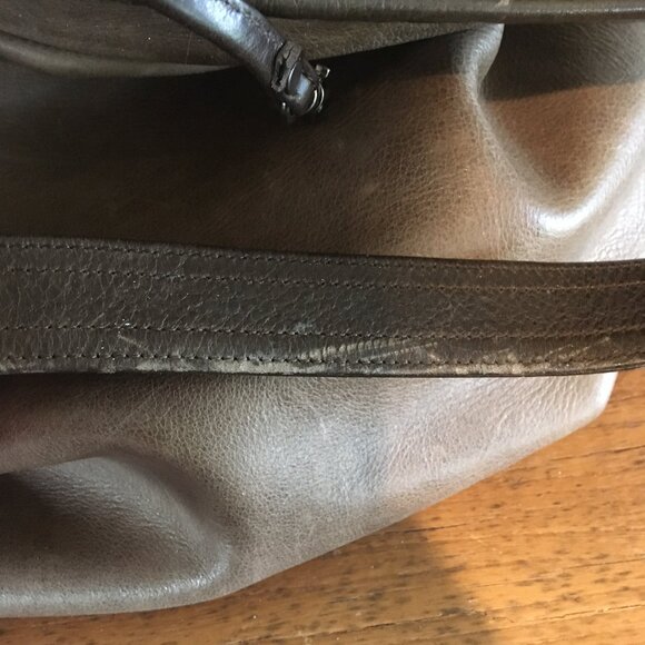 Rough & Tumble Brown N/S Slouchy Hobo with Adjustable Strap - Picture 10 of 10